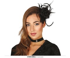 Black Flower / Haarclip