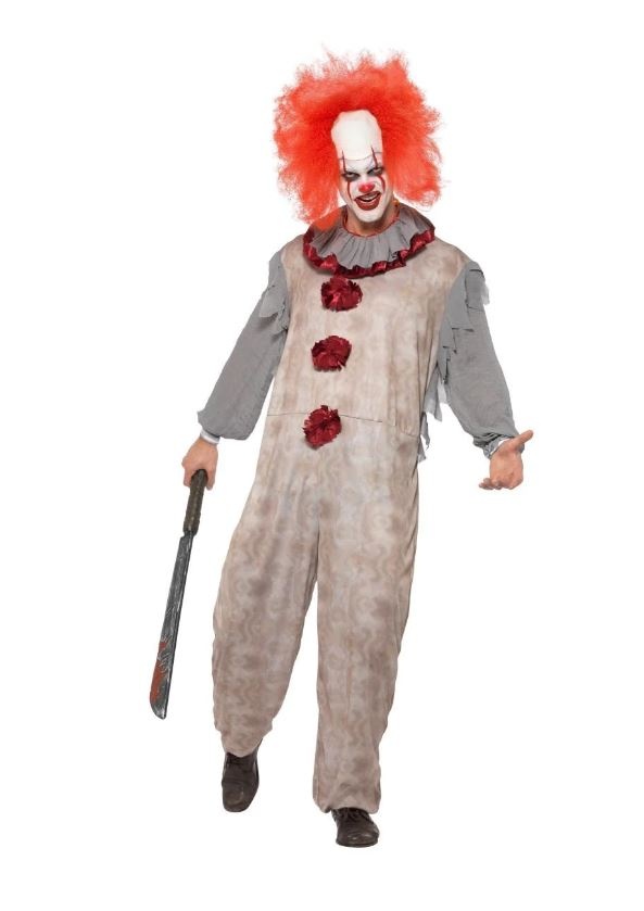 Vintage Horrorclown / Herenkostuum