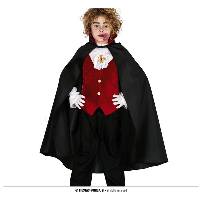 Dracula Cape 90cm / Kinderkostuum
