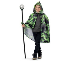 Cape Lightning Green / Kinderkostuum
