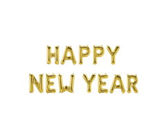 Folieballon Slinger "Happy New Year"