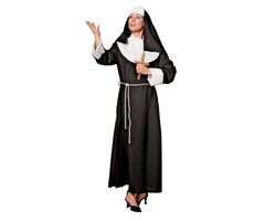 Nonnenkostuum Dorothea + Nonnekap / Dameskostuum