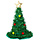 Kerstboom Hoed/ One Size