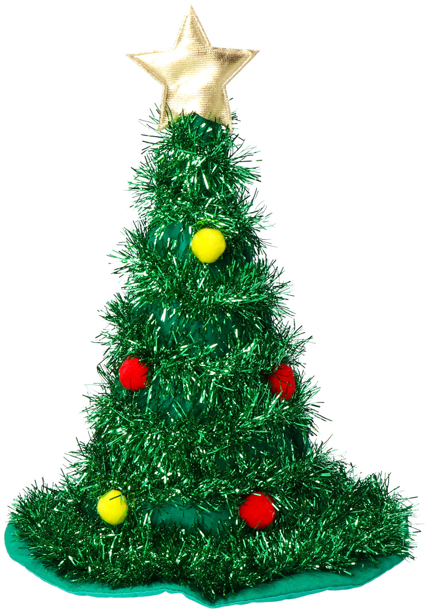 Kerstboom Hoed/ One Size