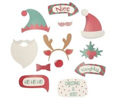 Photobooth Set Merry Christmas