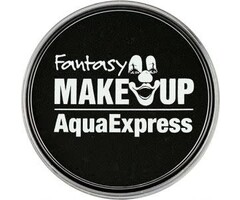 Aquaschmink Potje 30 Gram / Zwart