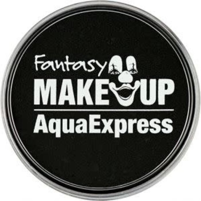 Aquaschmink Potje 30 Gram / Zwart