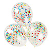 Confetti Ballonnen 30cm - 5 Stuks / Multicolor