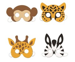 Kindermaskers Animals/Dieren Foam