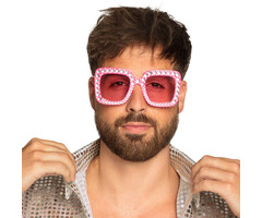 Partybril Bling Bling Roze