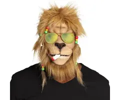 Rasta Leeuw Masker / One Size