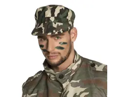 Camouflagepet Soldaat