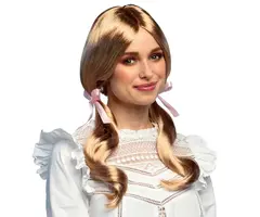 Pruik Schoolgirl Strawberry blond