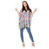 Poncho Flower Power - One Size