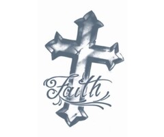 Tattoo Set Faith Cross