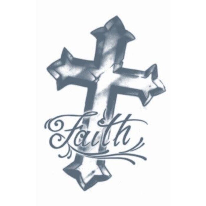 Tattoo Set Faith Cross