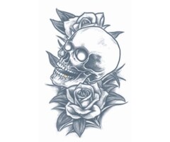 Tattoo Set Skull & Roses