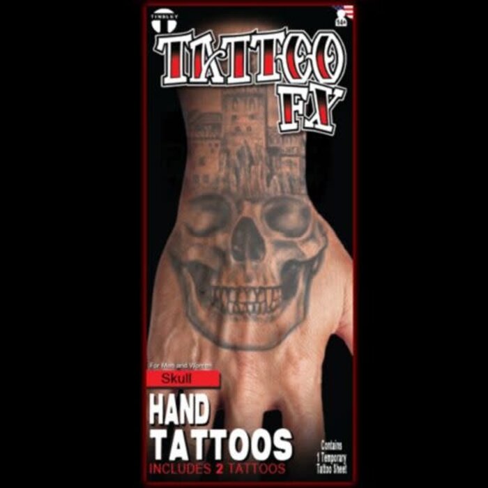 Hand Tattoo Skull