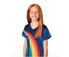 Pruik K3 Hanne / + Glitter Extensions