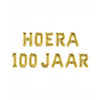 Folieballon Kit  Goud / Hoera 100 Jaar