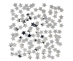 Tafelconfetti Sterretjes Zilver 15gram