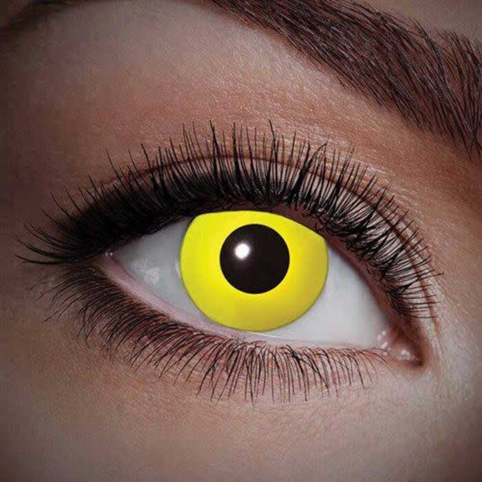 UV Neon Jaarlenzen / Geel