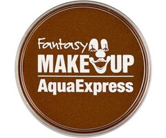 Aquaschmink Potje 30 Gram/Donkerbruin