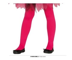 Panty Neon Kids 7-12 Jaar / Roze