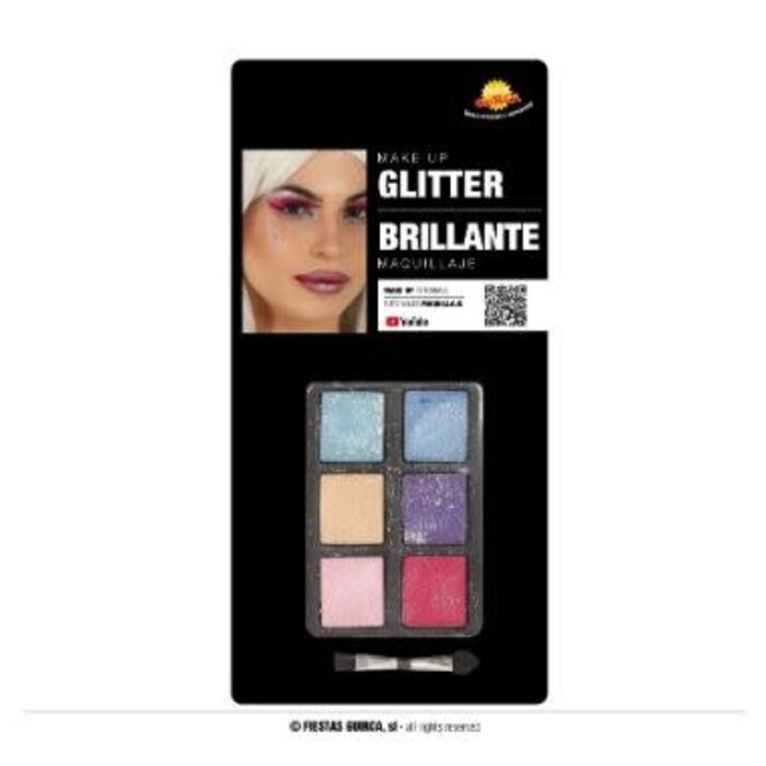 Oogschaduw met Glitters / Pastel