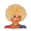 Pruik Afro Krullen / Blond