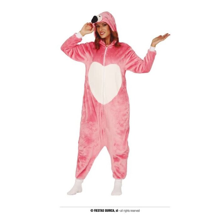 Flamingo Onesie Kostuum / One Size