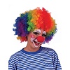 Pruik Clown Regenboog