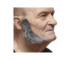 Bakkebaarden Zwart/Grijs