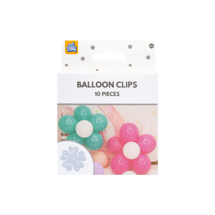 Ballonaccessoires in Doosje