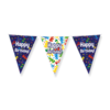 Vlaggenlijn Happy Birthday Colorfull / 10m