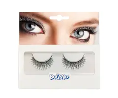 Wimpers Half Lang zwart/ Zilver Glitter