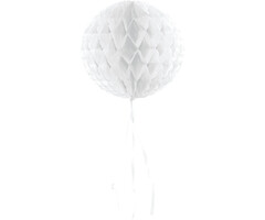 Honeycomb Bol / 30cm wit
