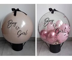 Inside "POP" Balloon Gender Reveal