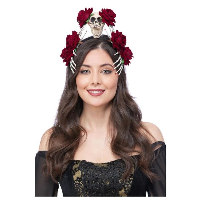 Diadeem Los Muertos Skull Hands