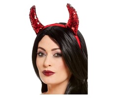 Duivelsoortjes Pailletten Rood