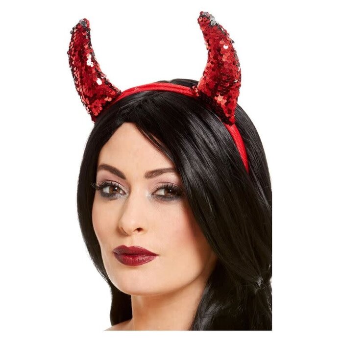 Duivelsoortjes Pailletten Rood