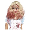 Pruik Zombie + Bloed