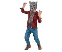 Weerwolf Kinderkostuum + masker