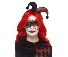 Make- Up Set Harlequin / Schmink + Wimpers + Diamantjes