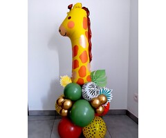 Grondboeket Jungle met cijfer + Afwerking