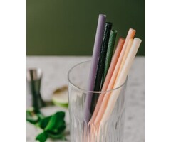 Ecosippers Rietjes Eetbaar / 12 Stuks