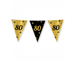 Vlaggenlijn Black/Gold   80Jaar