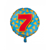 Folieballon Happy Foil 46cm / 7 Jaar