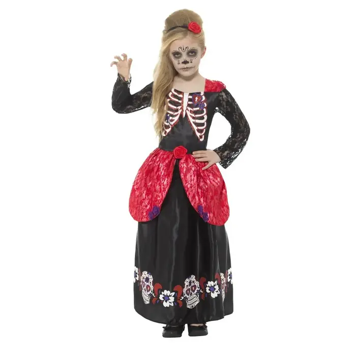 Deluxe Day Of The Dead Girl / Kinderkostuum