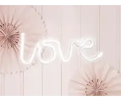 Neon LED - Love, white, 34.5x13cm